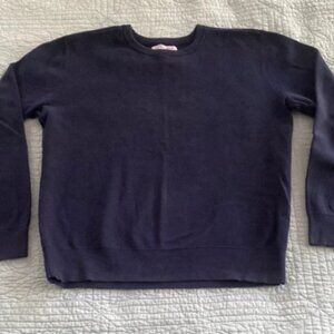 Everlane Blue Crewneck Sweater with Classic Design